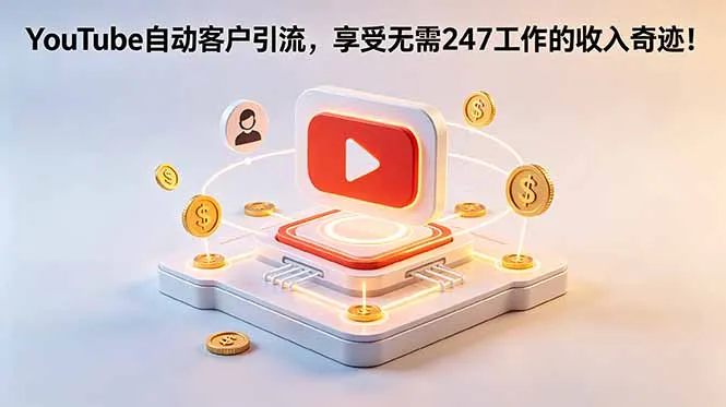 YouTube 自动客户引流，享受无需 247 工作的收入奇迹！【原创双语字幕】_趣客盟